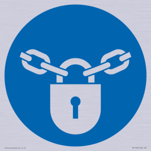 Mandatory: Keep locked